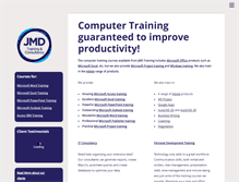 Tablet Screenshot of jmdtraining.com.au